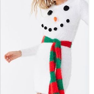 Ugly Christmas sweater mini dress